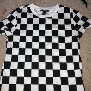 Checkered short sleeve